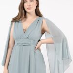 Abito lungo elegante Rinascimento autunno inverno 2022 2023 linea Kitana curvystyle
