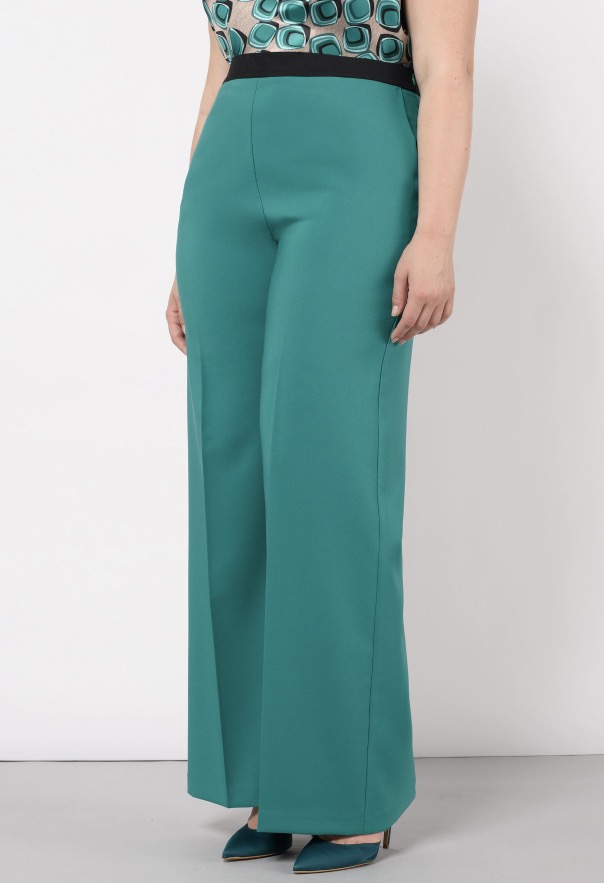 Pantaloni con elastico in vita