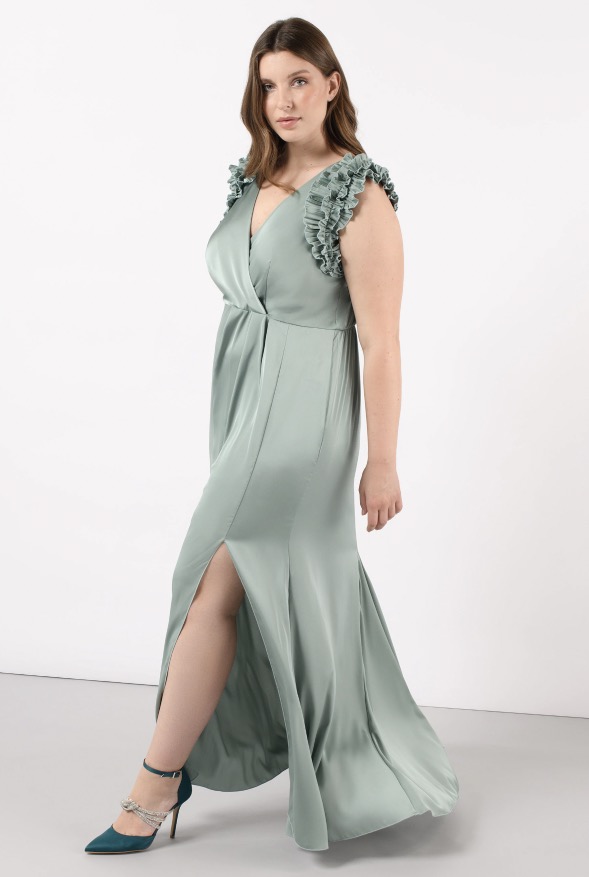 Vestito lungo Rinascimento da cerimonia linea curvy