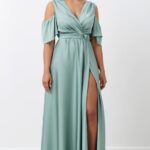 Vestito lungo curvy Rinascimento da cerimonia autunno inverno 2022 2023