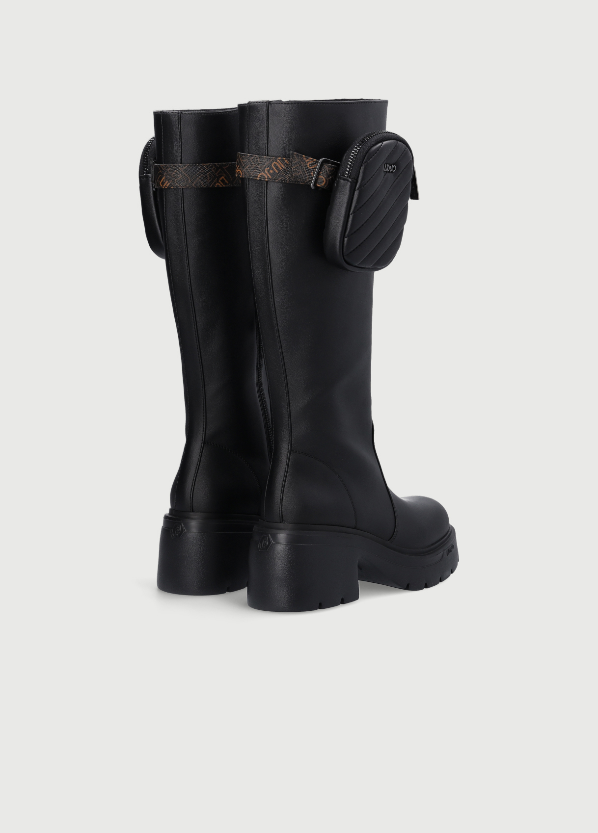 Liu Jo stivali neri con pochette