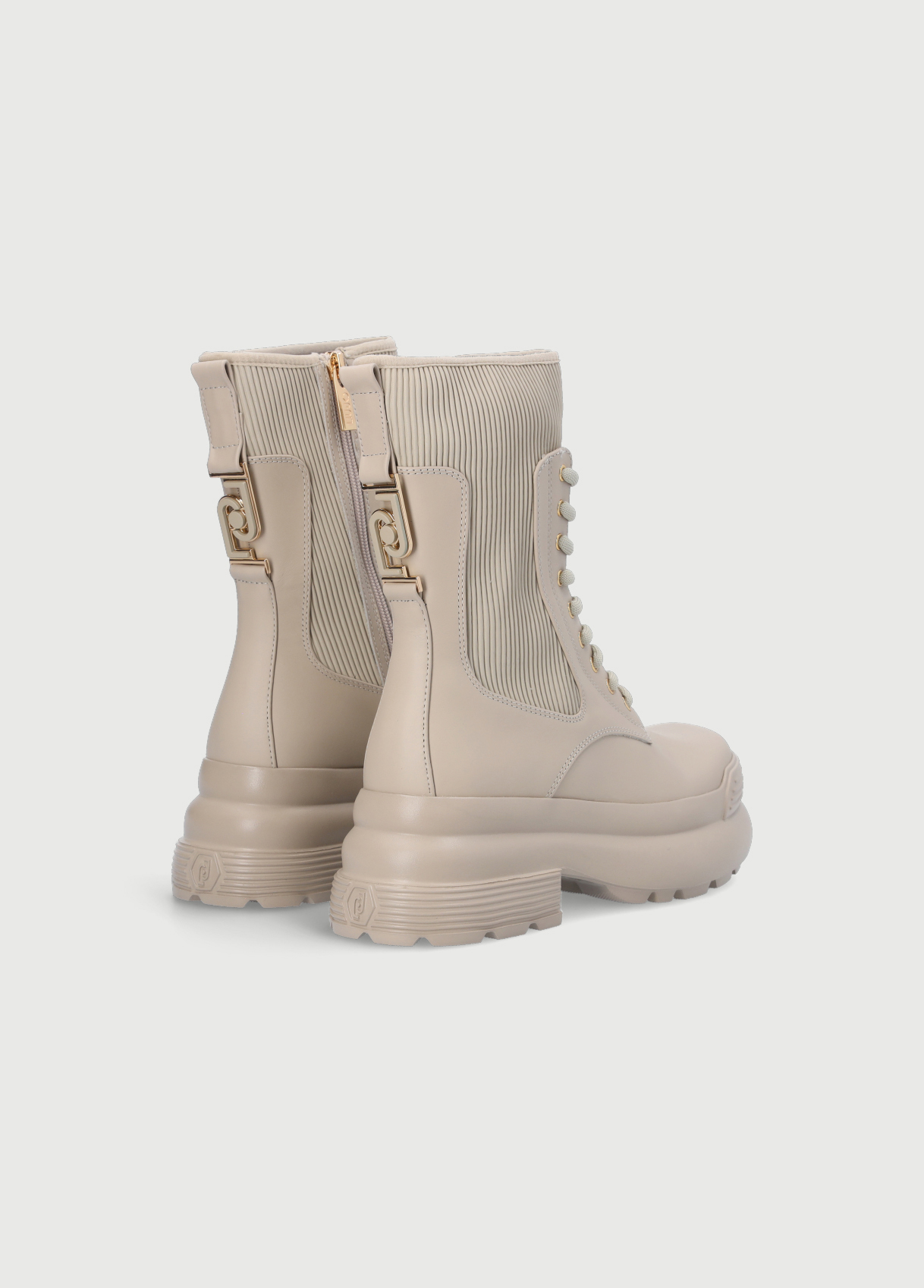 Liu jo anfibi con suola combat