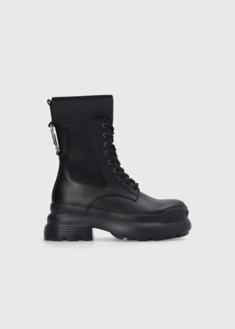 Nuovi anfibi Liu Jo con dettaglio plissè