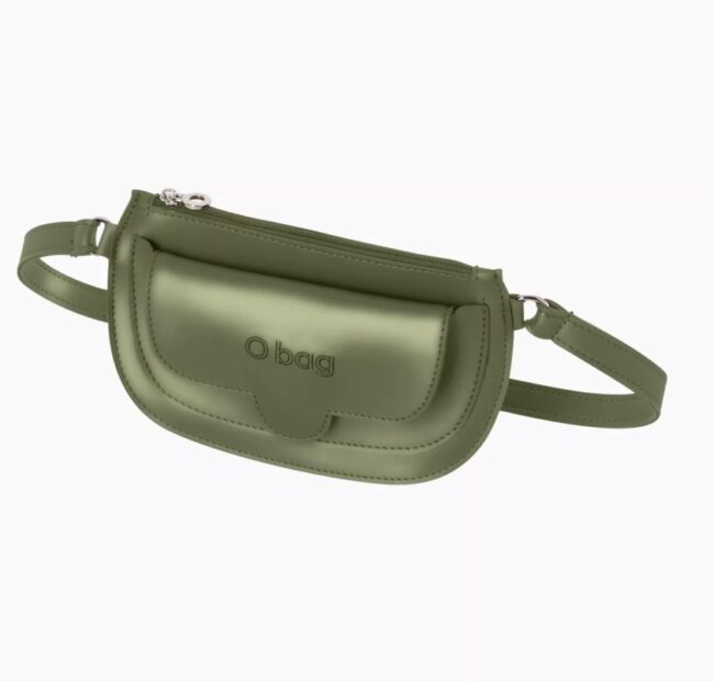 O BAG BUM VERDE METAL O BAG BUM VERDE METAL