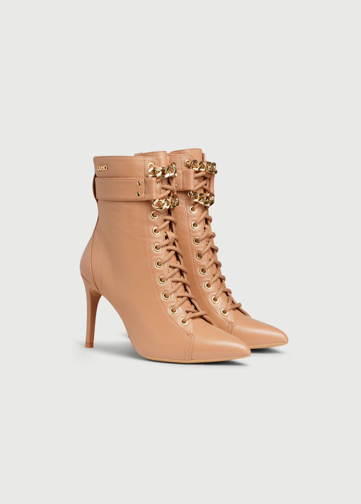 Stivaletti stringati con tacco a stiletto Liu Jo