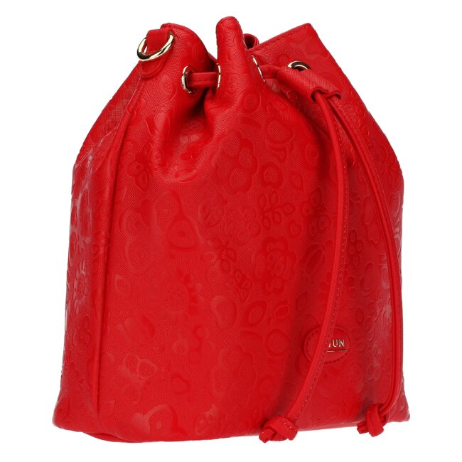 Thun borsa secchiello linea Prestige rossa natalizia Thun borsa secchiello linea Prestige rossa natalizia