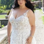 Vestito da sposa curvy 2023 collezione Morilee mod Erica