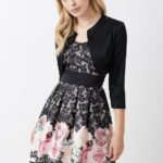 Elegante abito corto da cerimonia Rinascimento estate 2023