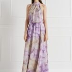 Elegante abito lungo da cerimonia Rinascimento 2023