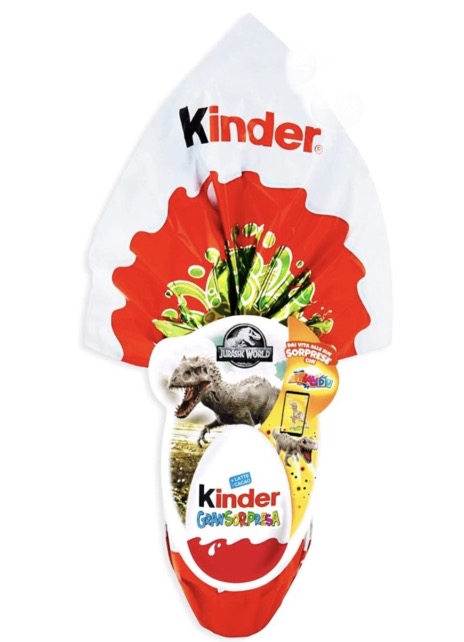 Uovo di Pasqua Kinder 2023 Jurassic Wolrd Uovo di Pasqua Kinder 2023 Jurassic Wolrd