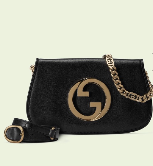 elegante borsa Gucci nera Blondie 2023 elegante borsa Gucci nera Blondie 2023