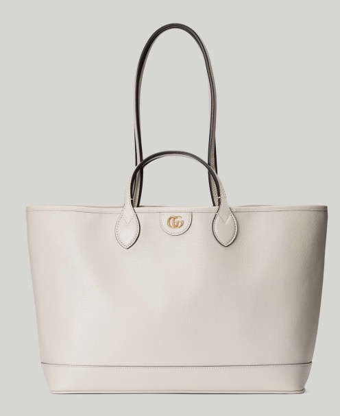 Borsa GUCCI Ophidia 2023 in pelle bianca Borsa GUCCI Ophidia 2023 in pelle bianca