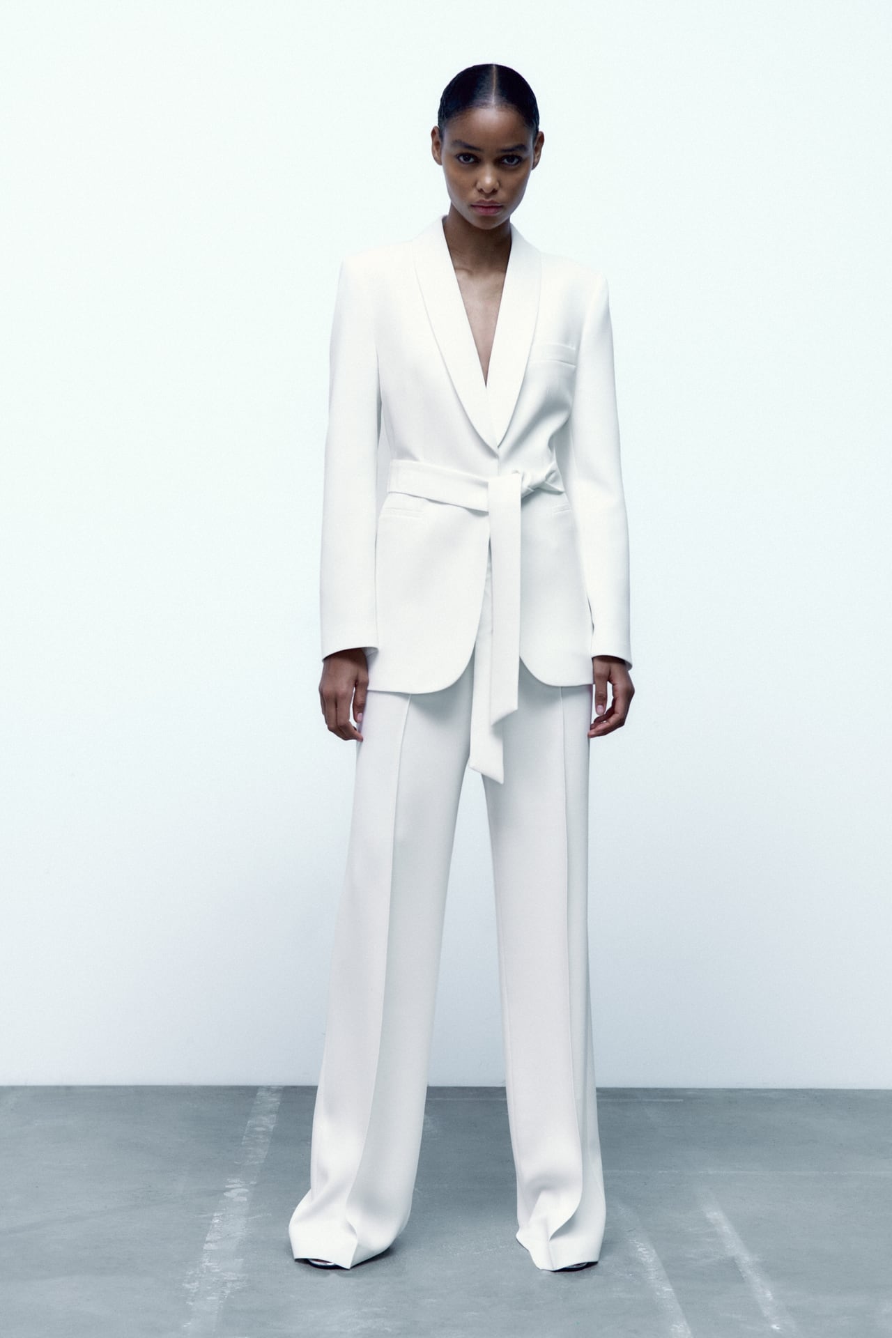 Tailleur completo stile smoking donna ZARA