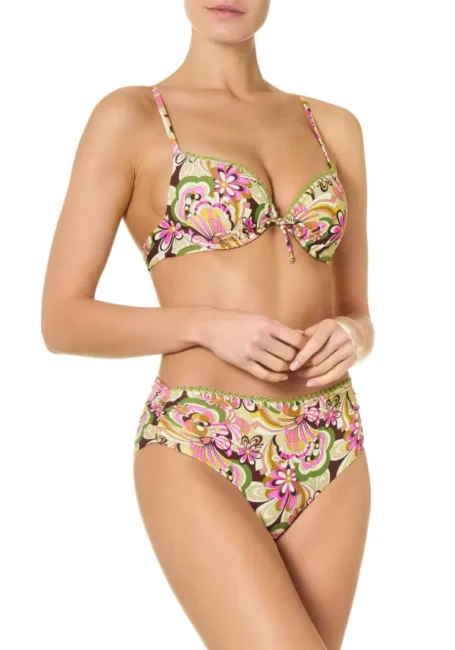 Costume da bagno con slip a vita alta Costume da bagno con slip a vita alta