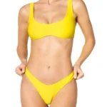 Costume da bagno due pezzi con top canotta