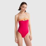 Benetton costume intero a fascia estate 2023