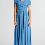 Abito elegante midi Rinascimento autunno 2023