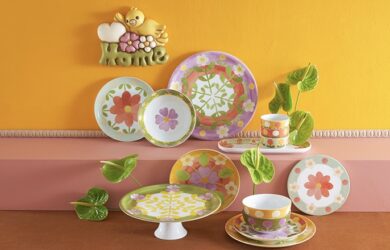 THUN Inverno 2024 Nuova Linea Ceramiche Piatti e Bicchieri Florianne
