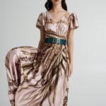 Vestito lungo Rinascimento inverno 2024
