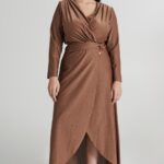 Abito lungo lurex da sera Rinascimento
