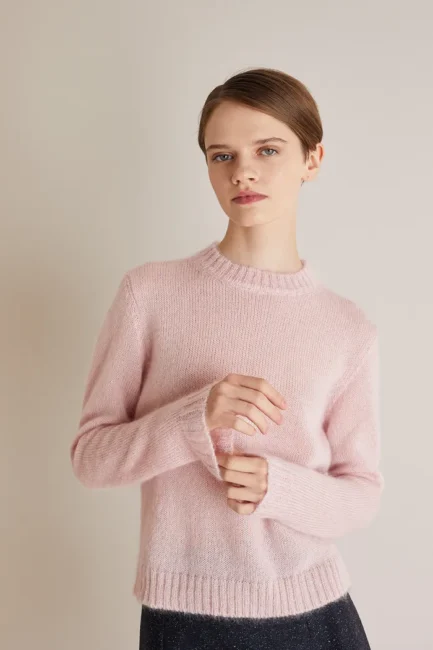 Caldo Maglione Lazzari Rosa Caldo Maglione Lazzari Rosa