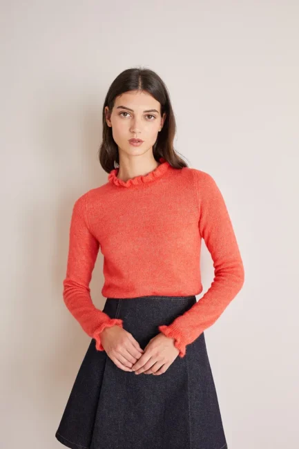 Lazzari calda e morbida maglia in alpaca Lazzari calda e morbida maglia in alpaca
