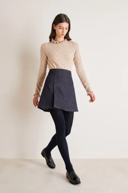Maglioncino in alpaca Lazzari inverno 2024 Maglioncino in alpaca Lazzari inverno 2024