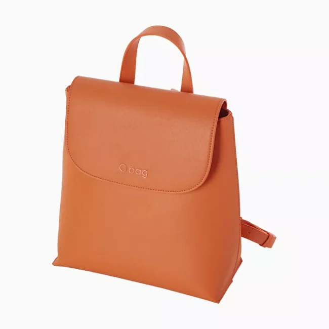 O bag novità zaino arancione collezione invernale 2023 2024 O bag novità zaino arancione collezione invernale 2023 2024