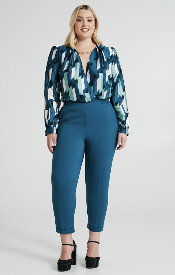 Pantaloni completo con elastico in vita Rinascimento