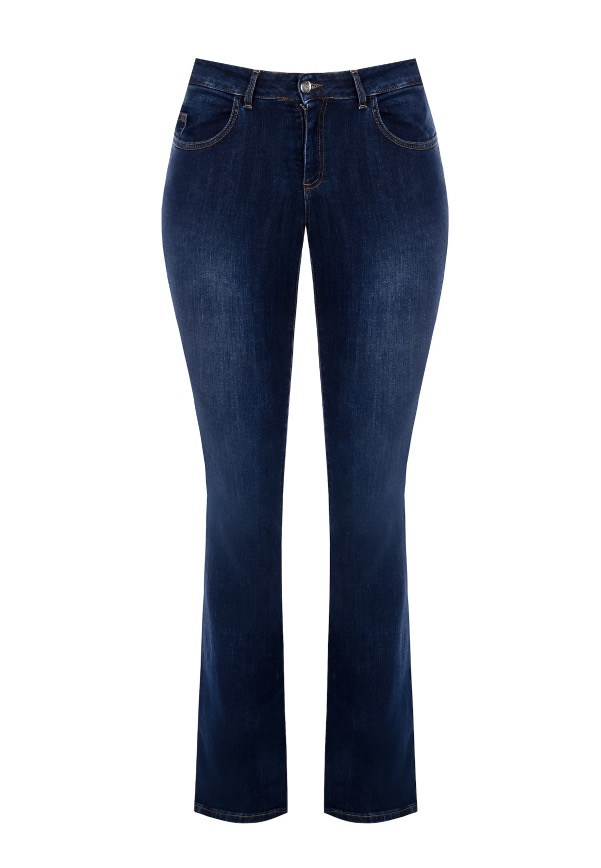 Pantaloni jeans a zampa Rinascimento curvy