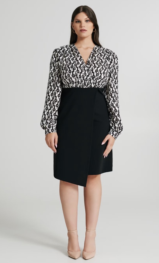 Rinascimento abito curvy autunno inverno 2023 2024