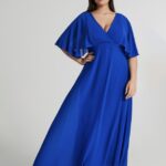 Vestito lungo da cerimonia Rinascimento autunno inverno 2023 2024