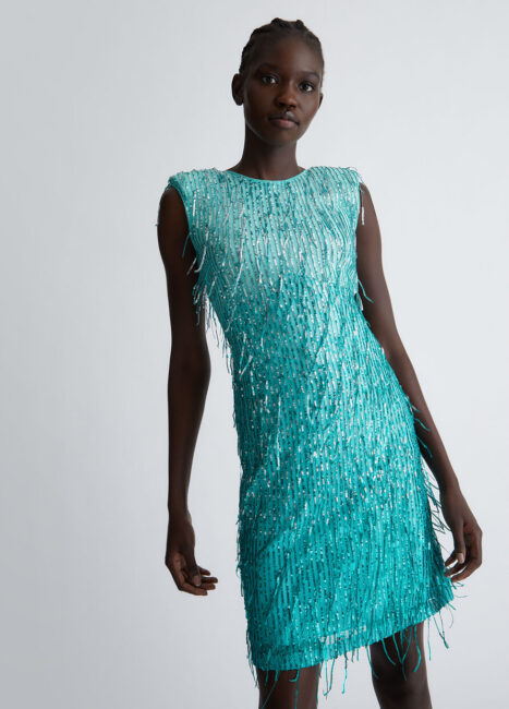 Abito con frange e paillettes Liu Jo da occasione speciale Abito con frange e paillettes Liu Jo da occasione speciale