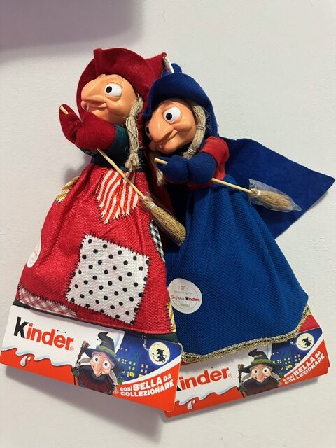 Befane da collezione Kinder 2024 Befane da collezione Kinder 2024