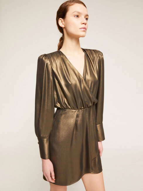 Mini dress laminato Motivi Capodanno 2023 2024 Mini dress laminato Motivi Capodanno 2023 2024