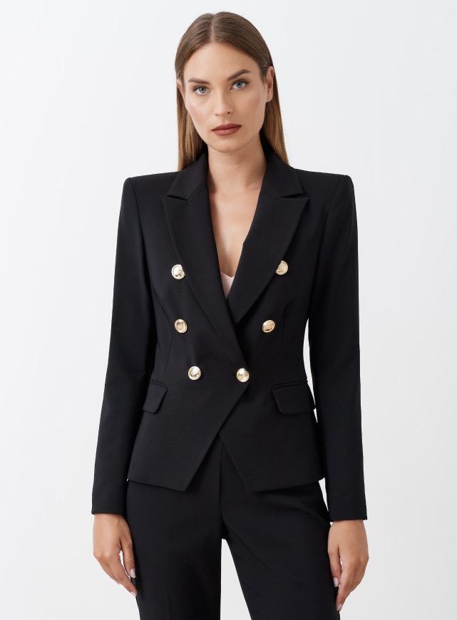 Blazer Kocca Doppiopetto / Lilla