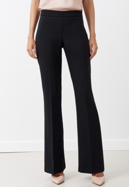 Pantaloni neri mid flared Rinascimento 2024 Pantaloni neri mid flared Rinascimento 2024