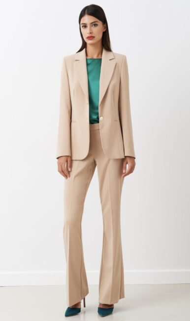 Tailleur beige Rinascimento primavera estate 2024 Tailleur beige Rinascimento primavera estate 2024
