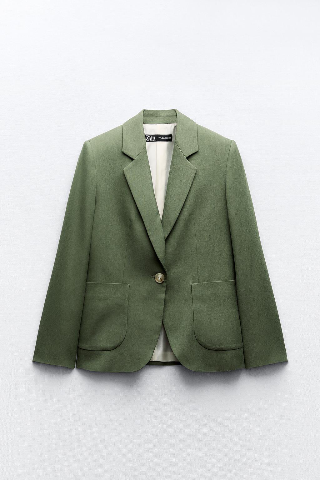 Blazer ZARA tailleur collezione primavera estate 2024