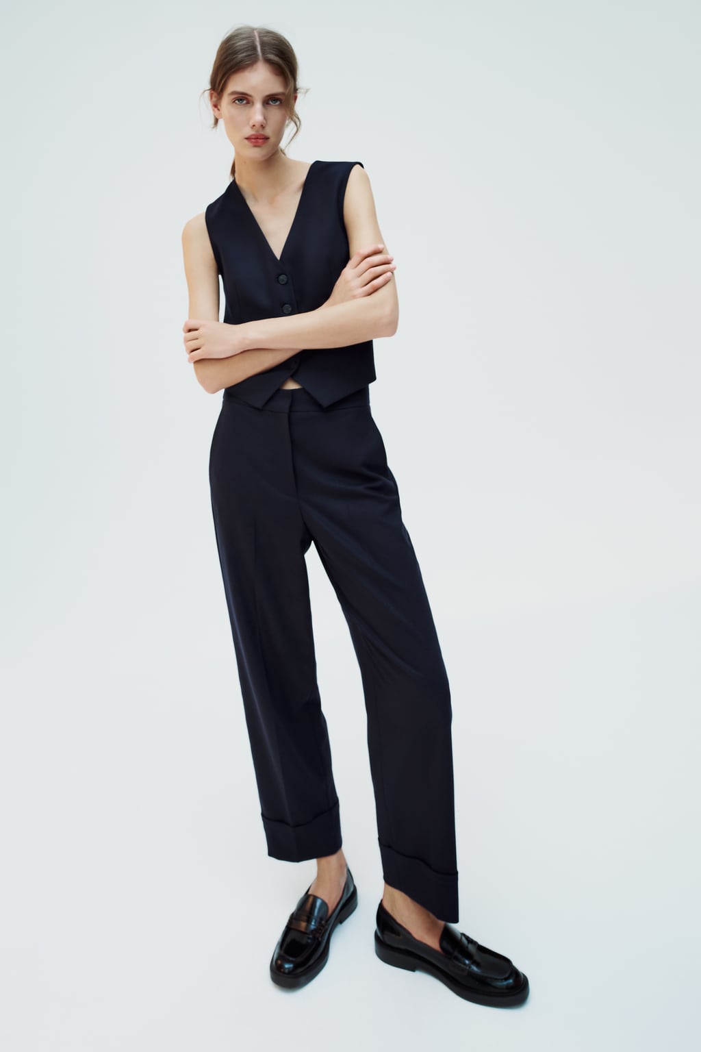 Completo ZARA con gilet