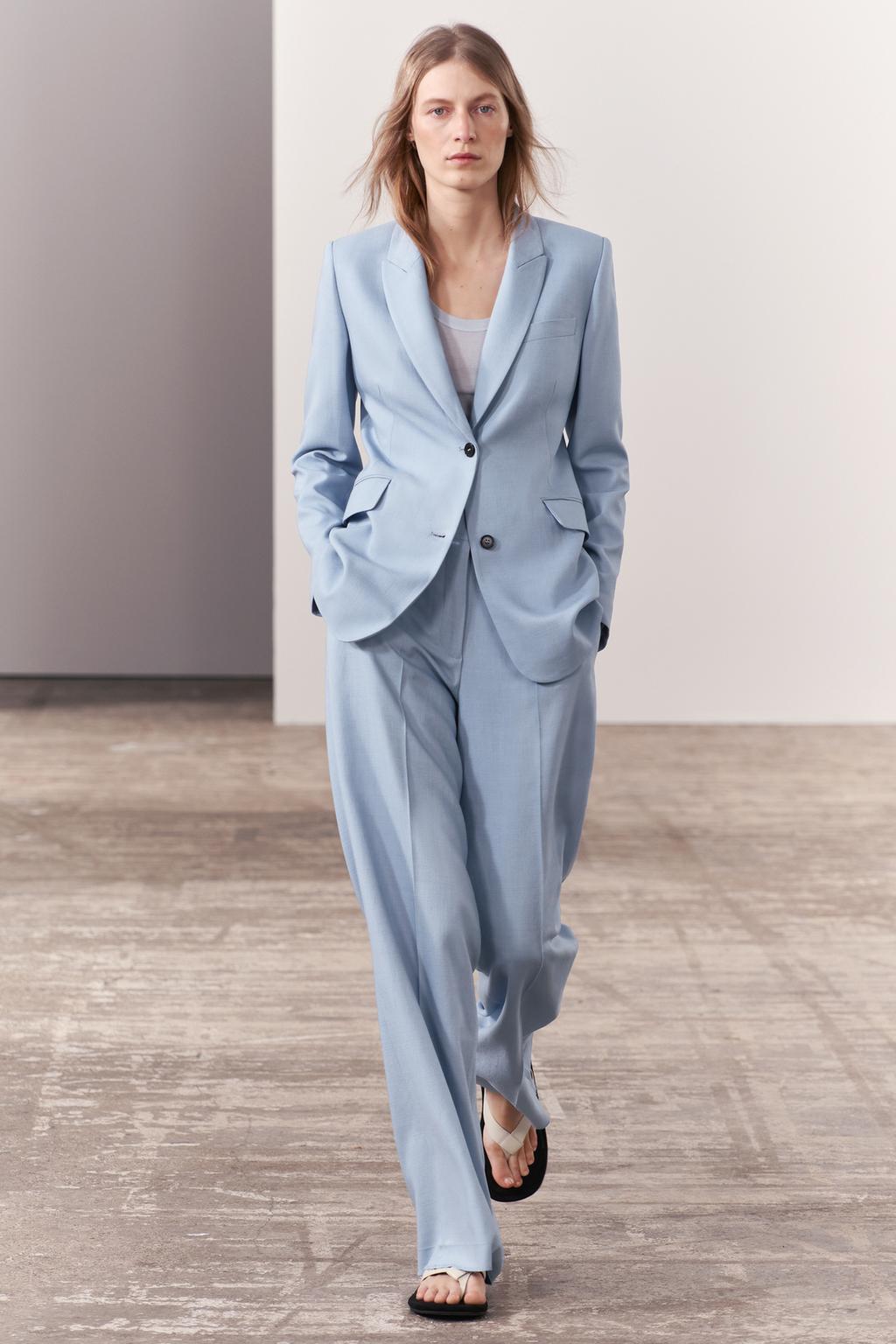 Completo giacca e pantaloni ZARA catalogo primavera estate 2024