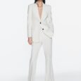 Completo giacca pantaloni ZARA bianco