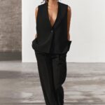 Completo gilet e pantaloni ZARA collezione 2024