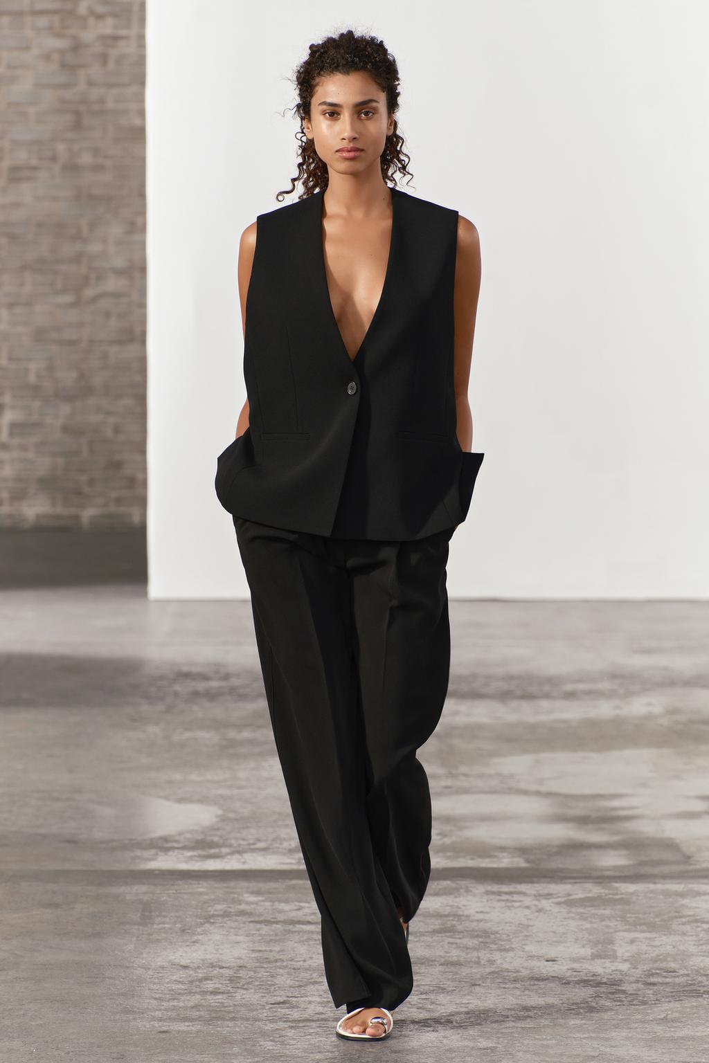 Completo gilet e pantaloni ZARA collezione 2024