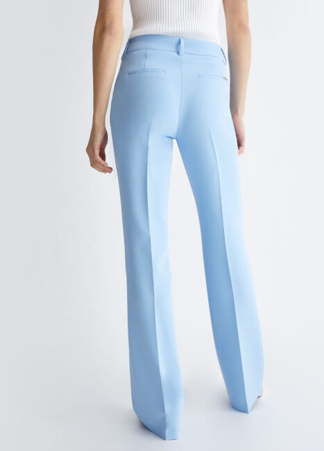 Liu Jo pantaloni joggers con bande strass nero