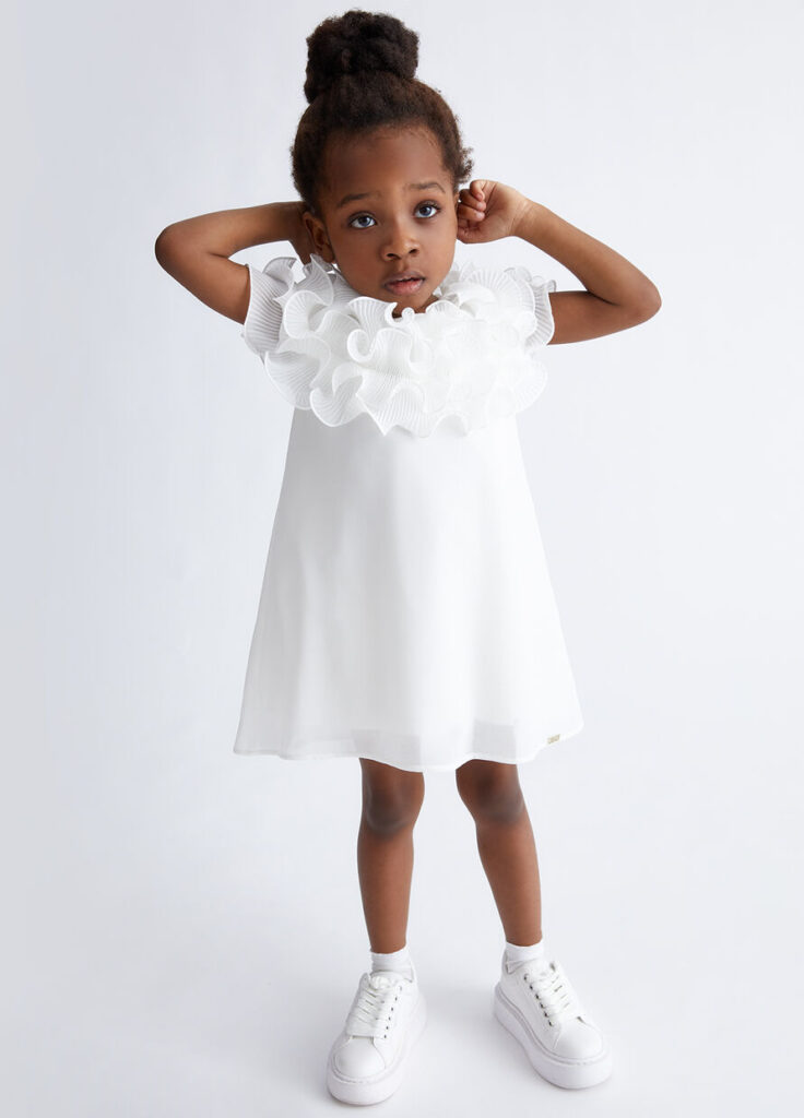 Liu Jo vestito bianco da cerimonia Bambina Liu Jo vestito bianco da cerimonia Bambina