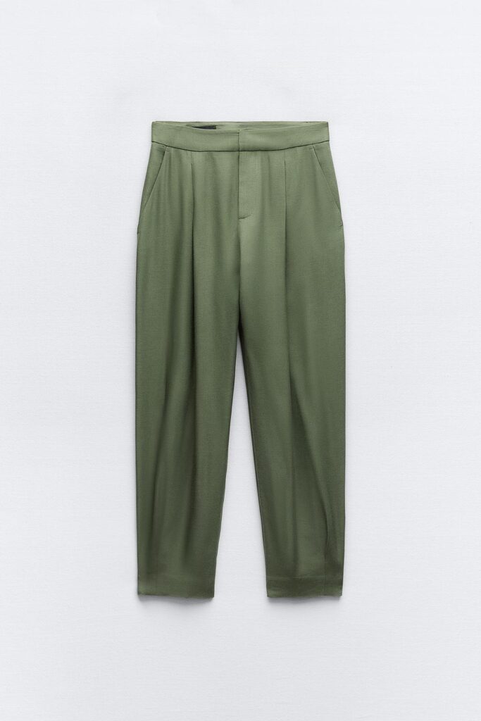 Pantaloni con pinces ZARA 2024 Pantaloni con pinces ZARA 2024