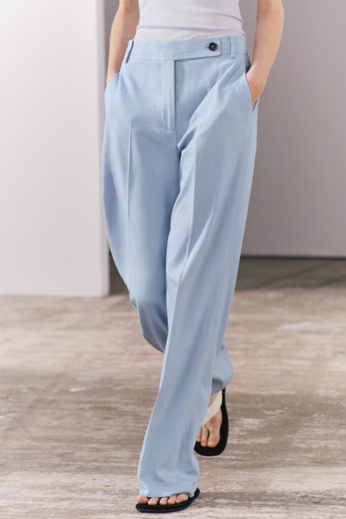 Pantaloni vestito ZARA nuova collezione 2024 Pantaloni vestito ZARA nuova collezione 2024