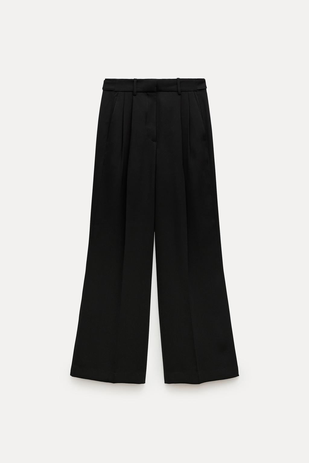 ZARA Pantaloni neri tailleur donna