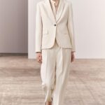 ZARA tailleur colore panna primavera estate 2024